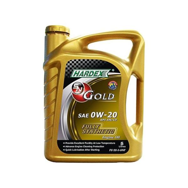 Hardex SAE 0W-20 Car Engine Oil (5 liter)