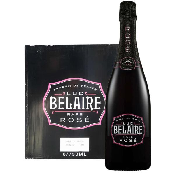 Luc Belaire Rose Sparkling Wine x12 in Carton