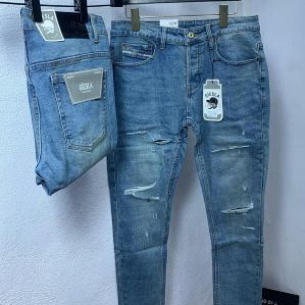 Men's Trendy Blue Jeans