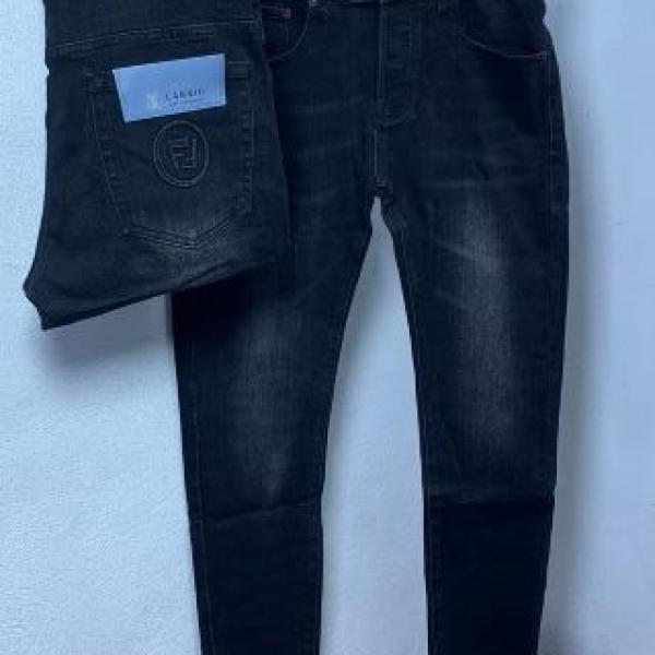 Men's Navy blue Jeans