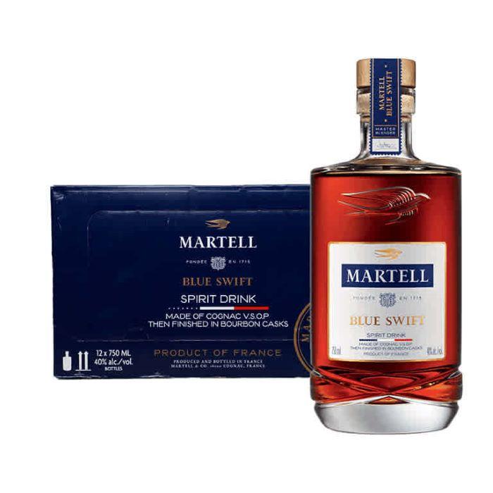 Martel Blue Swift Cognac x12 in Carton