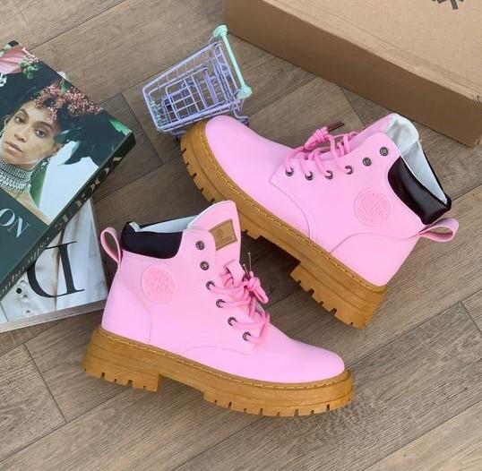 Normacho Boot Pink X Brown