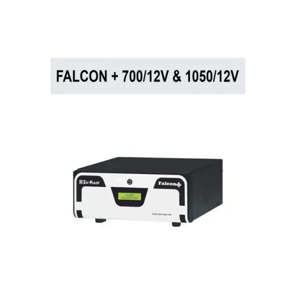 Su-Kam Falcon+ Inverter Pure Sine Wave 1050VA/12V (735 Watts)